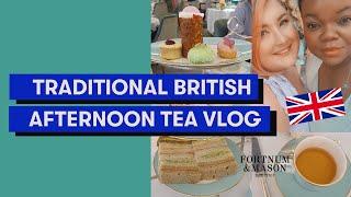 British Afternoon Tea at Fortnum & Mason | Food Vlog