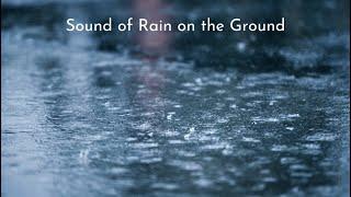 Sounds of rain hitting a walkway, best for relaxing and falling deep sleep