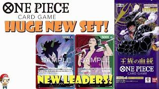 HUGE New One Piece TCG Set Officially Revealed! OP-10: Royal Bloodlines! New Leaders! (HUGE News)