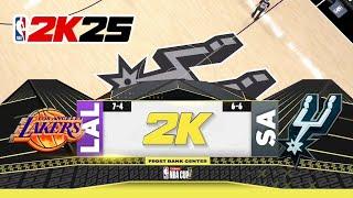 LA LAKERS vs San Antonio SPURS (NBA 24/25)| 15. NOV  Gameplay NBA 2K25 #nba2k25 #2k