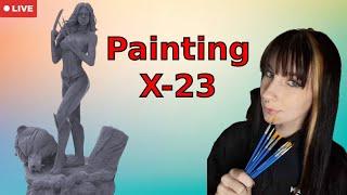 Painting X-23 from X-Men