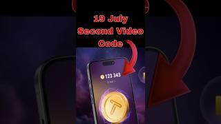 Tap Swap Daily Video Code | 19 July video code | Tap Swap video |