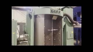 Goff 2460 D Spinner-Hanger Shot Blast Machine