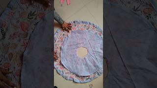 Swing tips and tricks/back long front short umbrella circle cutting/umbrella frock #fashion