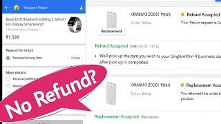 How to Return any Flipkart Product /  Refund option not there? Return option not there, what to do?