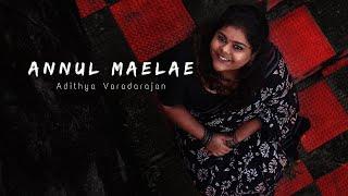 Annul Maelae | Karaoke Version | Adithya Varadarajan | Vaaranam Ayiram | Harris Jayaraj