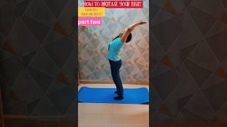 How to Increase your Hight/Asanas And Exercises #shortviral #motivation #sportlife #trendingshorts