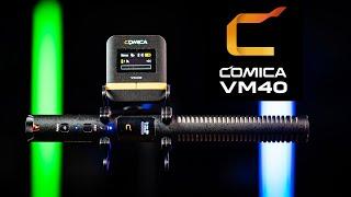 COMICA VM40 SUPER CARDIOID WIRELESS MICROPHONE WITH 32 BIT INTERNAL RECORDING! THE BEST SHOTGUN MIC?