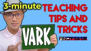 TEACHING TIPS & TRICKS | LEARNING STYLES | Journey with Freddy