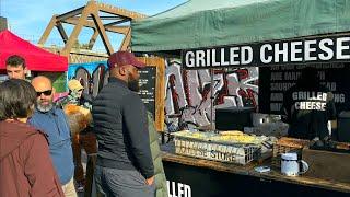  LONDON'S BEST STREET FOOD, BRICK LANE MARKET: FAMOUS FOR STREET ART AND DIVERSE STREET FOOD SCENE