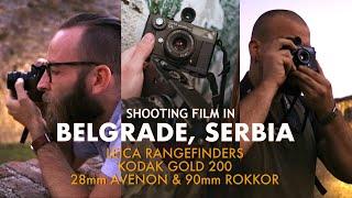 Shooting Film in Serbia - 90mm Lens on a Leica Rangefinder?