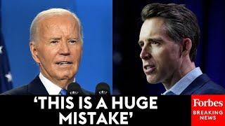 JUST IN: Hawley Bashes Biden For Reportedly Letting Ukraine Use US Missiles To Strike Inside Russia