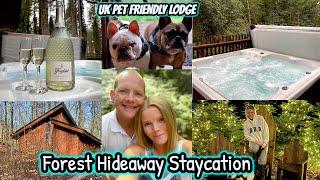 ULTIMATE DOG FRIENDLY CABIN TOUR IN HAMPSHIRE! The perfect forest getaway experience 
