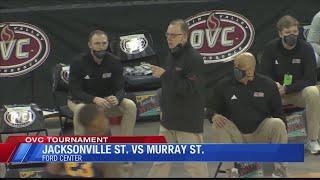 Ray Harper and Jacksonville State advance to OVC tournament semifinals