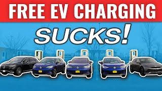 Free EV Charging Sucks!