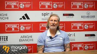 Post-Match Reaction from Head Coach Robbie Savage after Blyth Spartans victory 