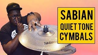 Sabian Quiet Tone Cymbals Playing and Review - Drumshack London