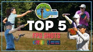 The Top 5 FPO Shots from the Preserve Championship, presented by OTB (2024)