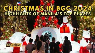 Christmas in BGC 2024: A Festive Tour of Manila’s Premier Destinations