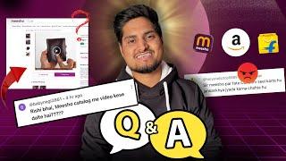 Q&A on E-commerce Selling Guide for Beginners || Amazon Meesho Flipkart Selling Advice || Part-01