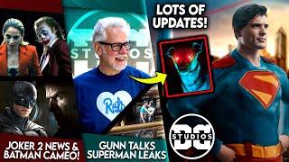 Gunn Addresses SUPERMAN Leaks!! New Set Photos, KRYPTO Scene + The Batman CAMEO & More!