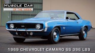 1969 Chevrolet Camaro SS 396 L89 Muscle Car Of The Week Video Episode #112