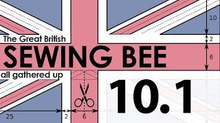 Top Stitching & Buttons | All Gathered Up Week 1 The Great British Sewing Bee 2024