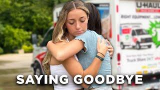 Twin Sisters Say GOODBYE  | Brooklyn Moves Out (to Utah)