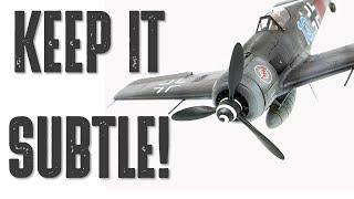 STOP OVER-WEATHERING YOUR SCALE MODELS