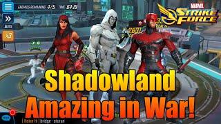 Shadowland Amazing in War! Punchups vs Doc and Emma! - MSF - Marvel Strike Force