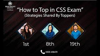 HOW TO TOP IN CSS EXAM (STRATEGIES SHARED BY TOPPERS)
