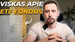 Kaip išsirinkti ETF? | Pilnas gidas apie ETF fondus