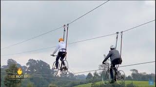 Burudani Adventure Park, The Only Place Offering Sky Cycling Activity In Kenya