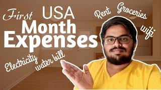 Monthly expenses in USA || America || Wichita State University|| Kansas State.