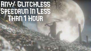 Bloodborne Any% Glitchless Speedrun in Less Than 1 Hour (IGT 59:43)