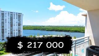 Inexpensive Condo in Miami | Sunny Isles Beach Apartment Tour | Sold for $217,000