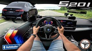 2024 BMW 520i G60 (208 KM) | V-MAX, 0-100, 100-200 km/h. Prezentacja i próba autostradowa. | 4K