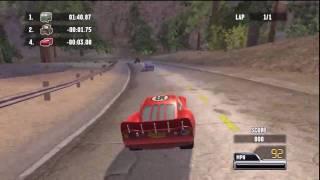 Cars: Race O Rama (PS3) Gameplay: Point to Point Racing