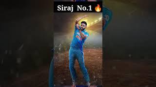 Siraj No.1 ODI Bowler #no1