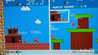 v11 Mario 1 Split Screen NES HTML5 - Link in Description -- 8 jan 2024