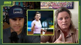 CLIJSTERS and RODDICK talk HALEP RETURN AFTER APPEAL