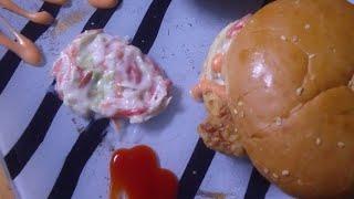 Zinger Burger kfc secret recipe by rise n dine