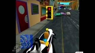 The Simpsons Road Rage GameCube Gameplay