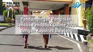 Kapolres Buleleng Himbau Personel dan Masyarakat untuk Melakukan Sensus Penduduk Online 2020