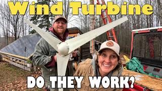 Wind Turbine Generator For Off Grid Power-  Set Up and Install - What We learned