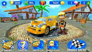 Championship Rally Pro 1000 HP 2021 Game Play | Roxie Roller | Beach Buggy Racing 2014 PC