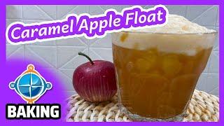 Caramel Apple Float | Recipe #216 | Easy Baking for Kids!