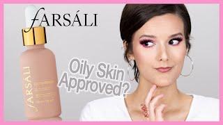 Farsali Liquid Powder Oil Balancing Serum - Oily Skin Approved? (2 Day Wear Test)