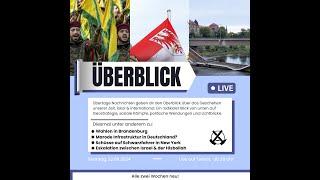 Überblick: Wahlen in Brandenburg, Eskalation zwischen Israel - Hisbollah und mehr!