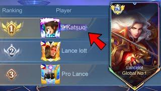 THANK YOU MOONTON FOR THIS LANCELOT BADGE!!  BEST BUILD TO REACH TOP GLOBAL LANCELOT!